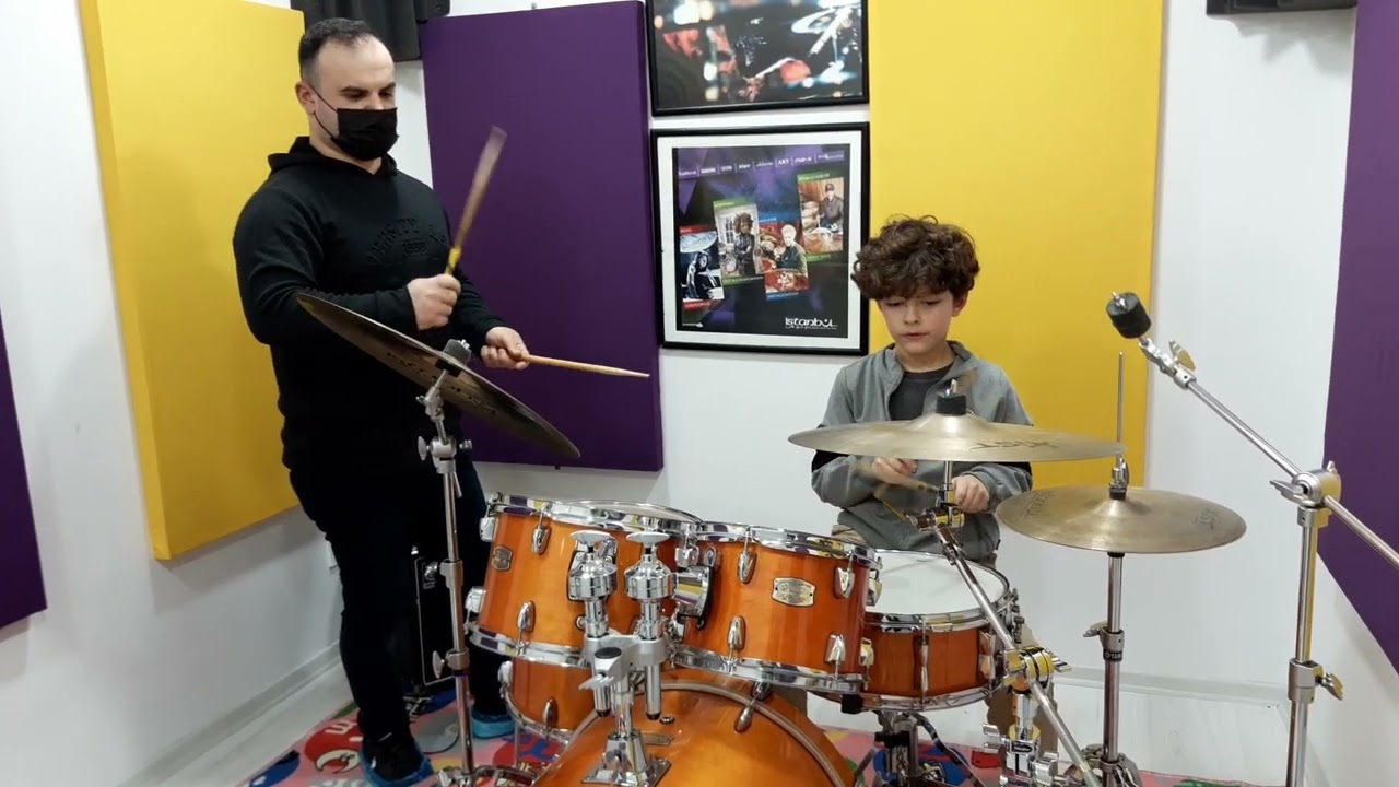 Adana Bateri Kursu 'Duman ~ Senden Daha Güzel, 8 Yaş Bateri Dersi Performansı, Şarkı Çalışması 🥁
