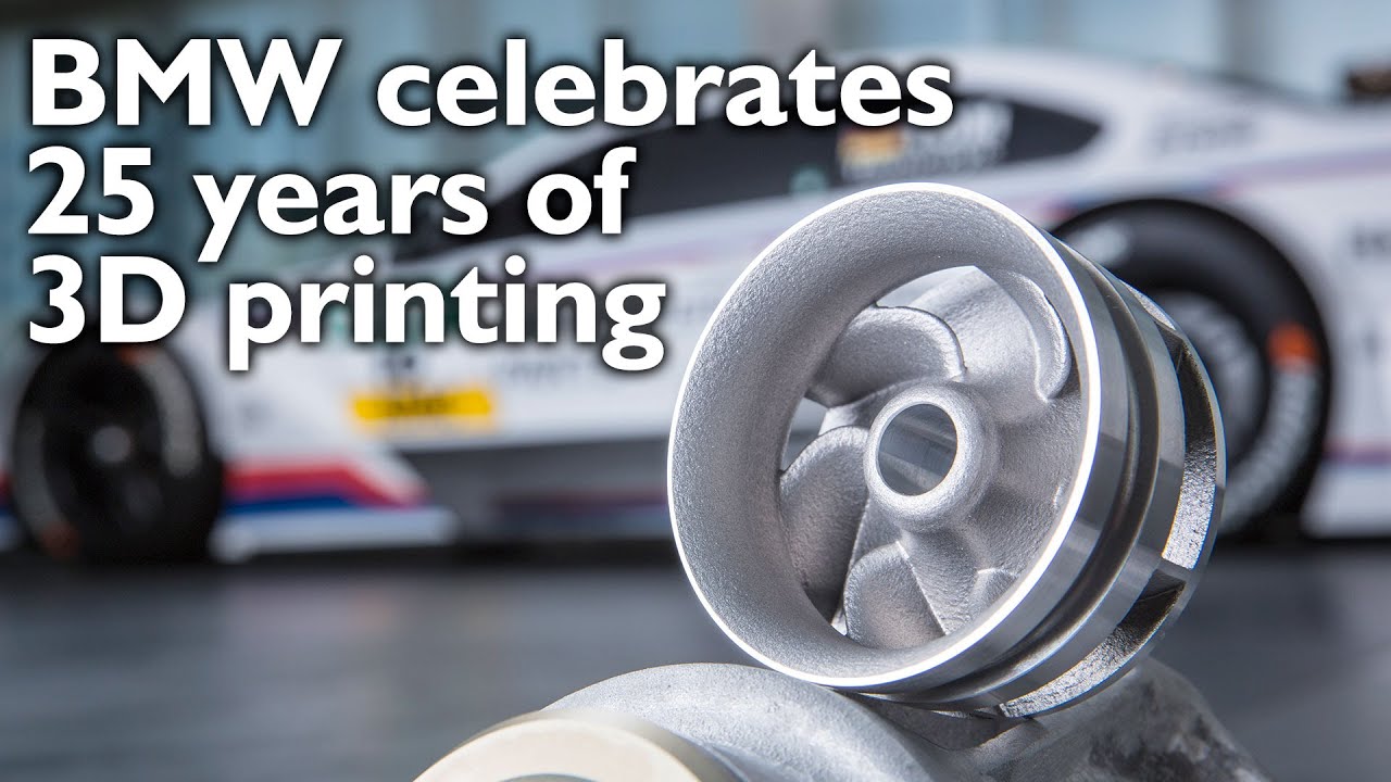 BMW Celebrates 25 Years of 3D Printing