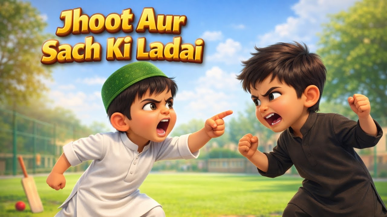 Jhoot Aur Sach Ki Ladai | Islamic Kids Moral Story | Sach Bolnay Ki Ahmiyat | Urdu Kahani