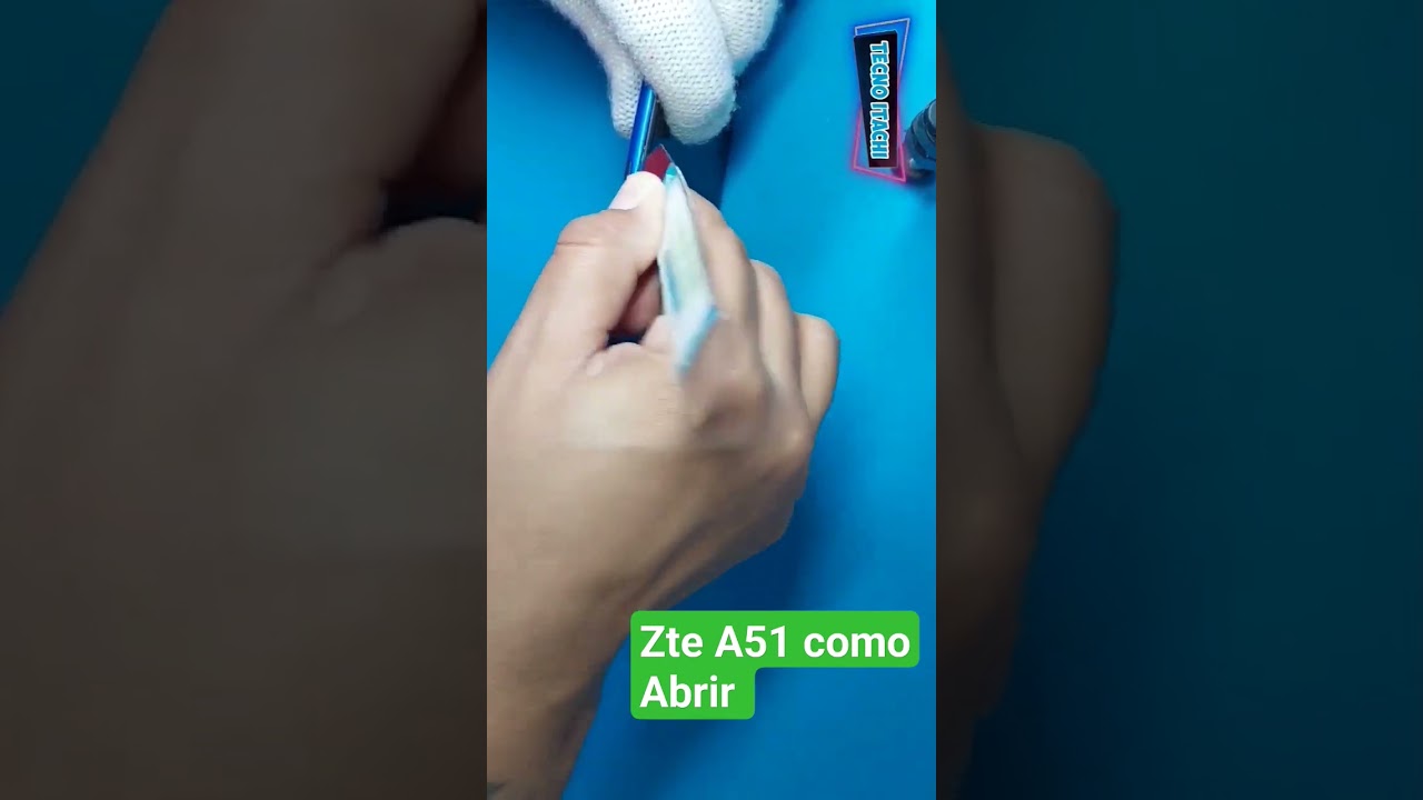 Zte A51 Como Abrir o Quitar Tapa Trasera #android #reparar #ztea51
