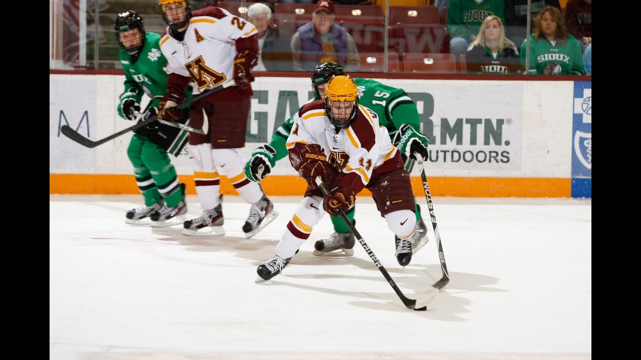 Gopher Hockey scores twice in 3rd to beat UND
