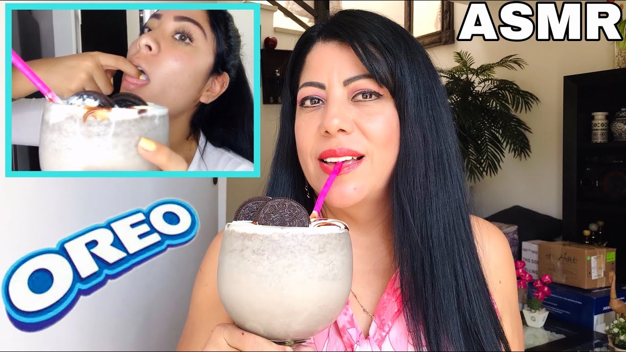 🍫🤤ASMR BATIDO DE OREO FÁCIL Y DELICIOSO🤤🍫
