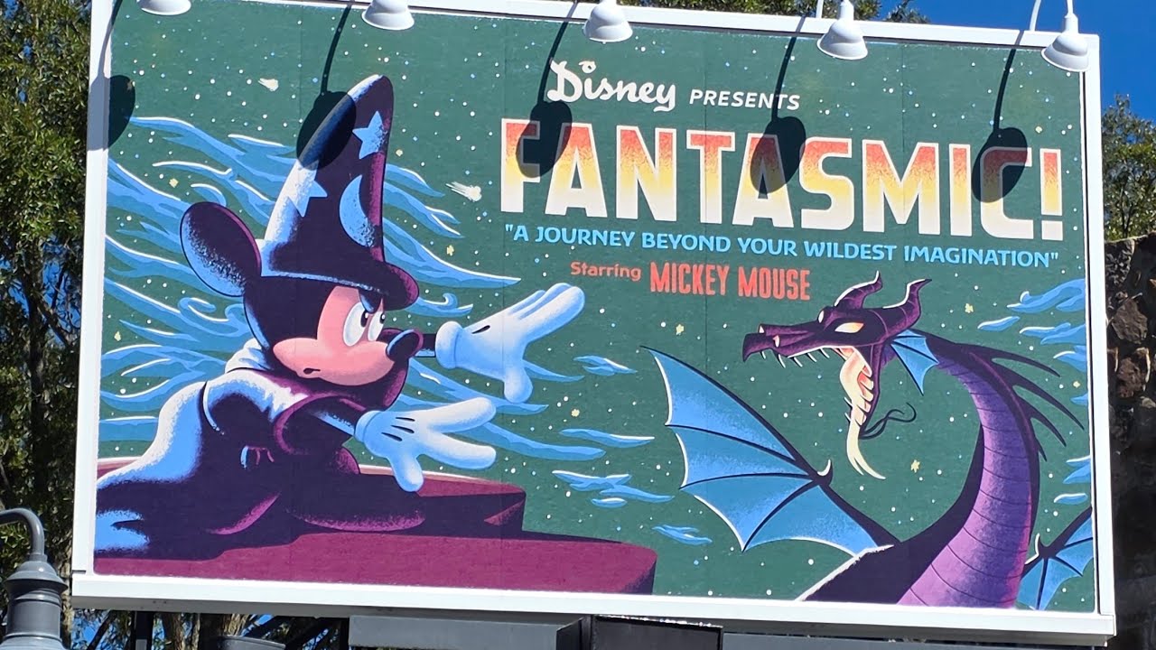 DISNEY'S HOLLYWOOD STUDIOS  - Fantasmic Full Show