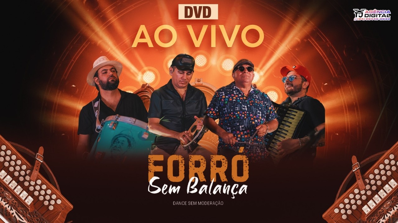 DVD Forró Sem Balança Ao Vivo