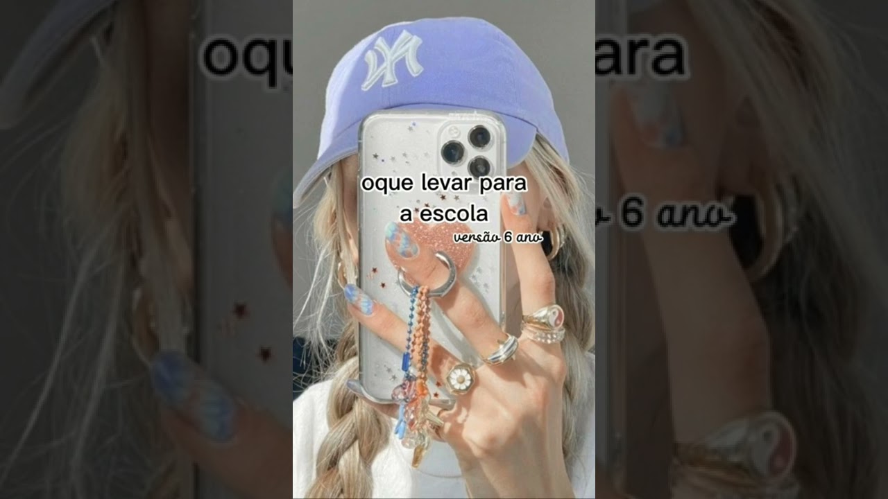 ~O que levar para a escola versão 6° ano💕