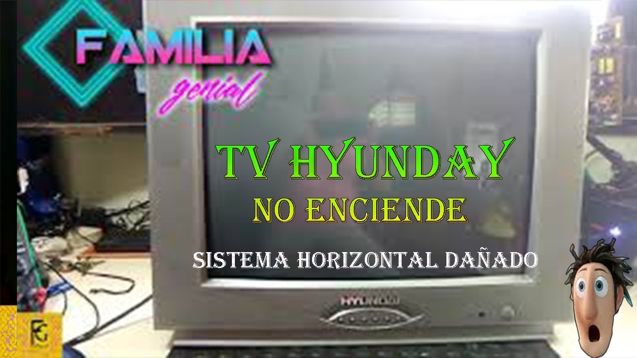 TELEVISOR HYUNDAI NO ENCIENDE, COMO REPARARLO ..👩‍🦱👄👩‍👩‍👦‍👦