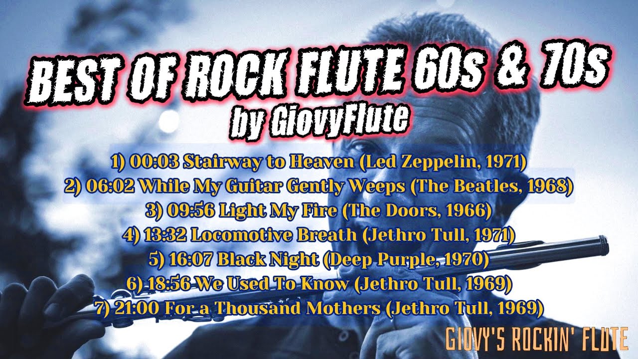 Best Of Rock Flute Covers 60s & 70s Medley Mix