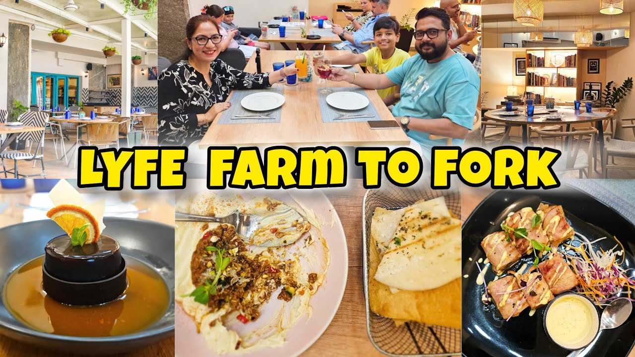 Must Visit! LYFE Bangalore | Best Farm to Fork Dining Experience 🍽️