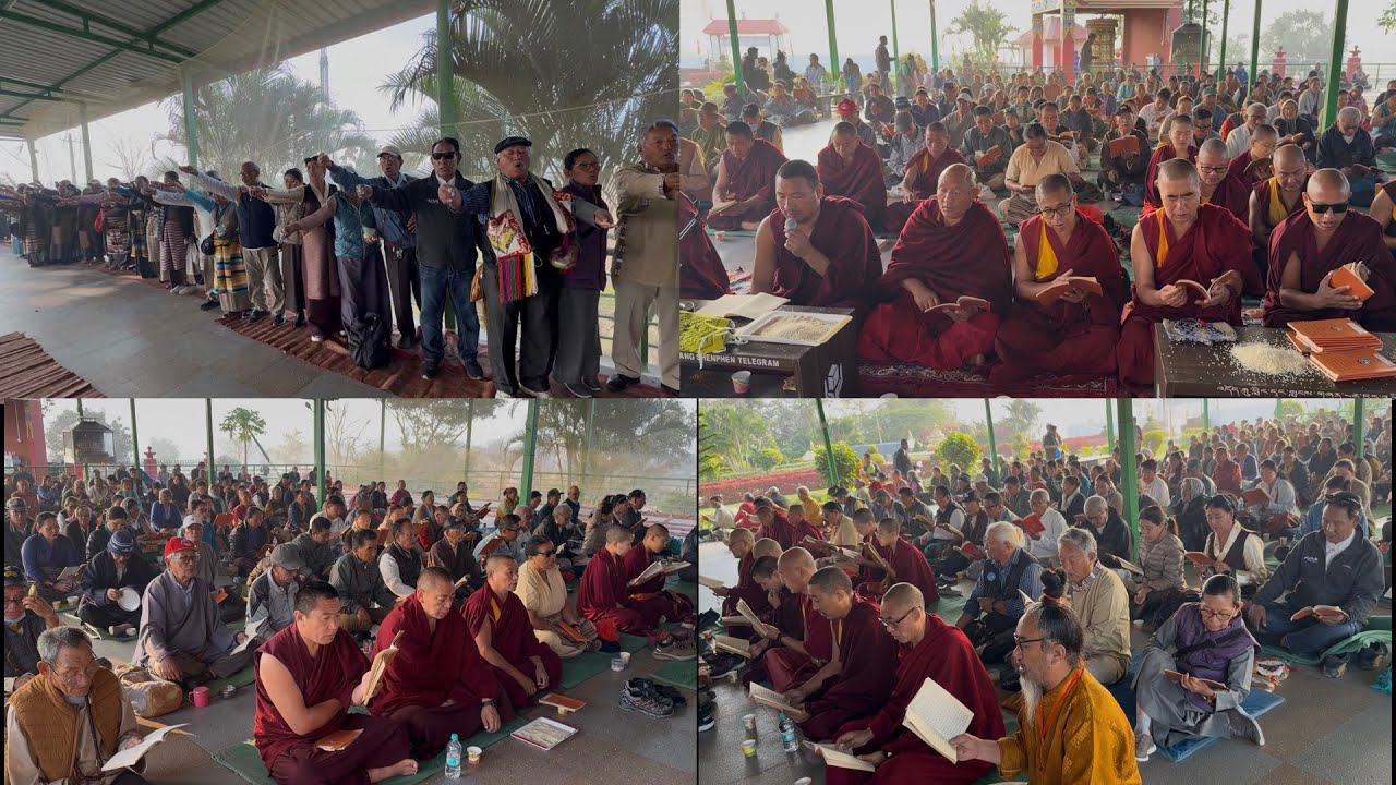 Mundgod Doeguling 1st Lhakar Sangsol Of The Year 2026 At Norbu Rih #mundgod #tibetanvlogger