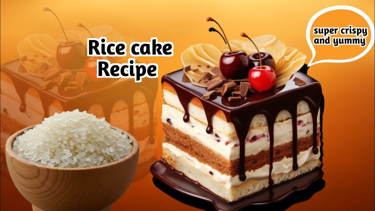  Rice  Cake Recipe | Super Crispy and Yummy | Very Easy To Make | @Foodie and Recipe 