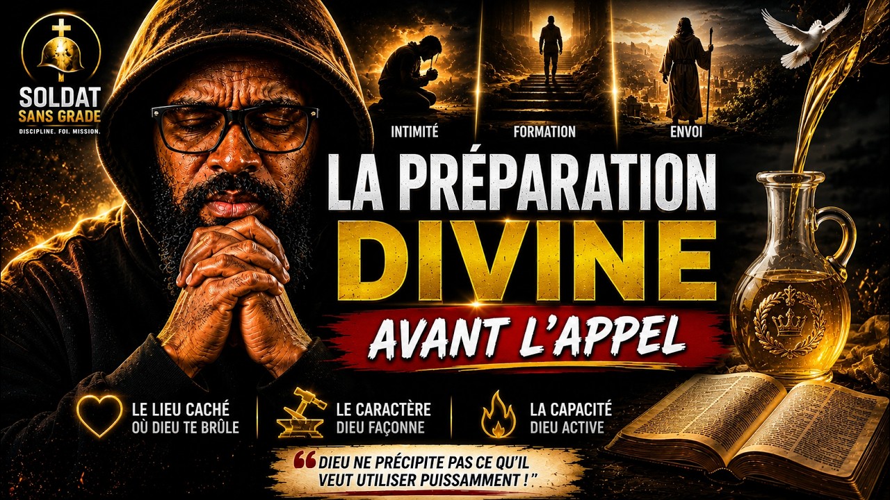 🟥 LES 3 NIVEAUX DE L’ONCTION : COMMENT DIEU FORME SES PROPHÈTES AVANT DE LES ENVOYER