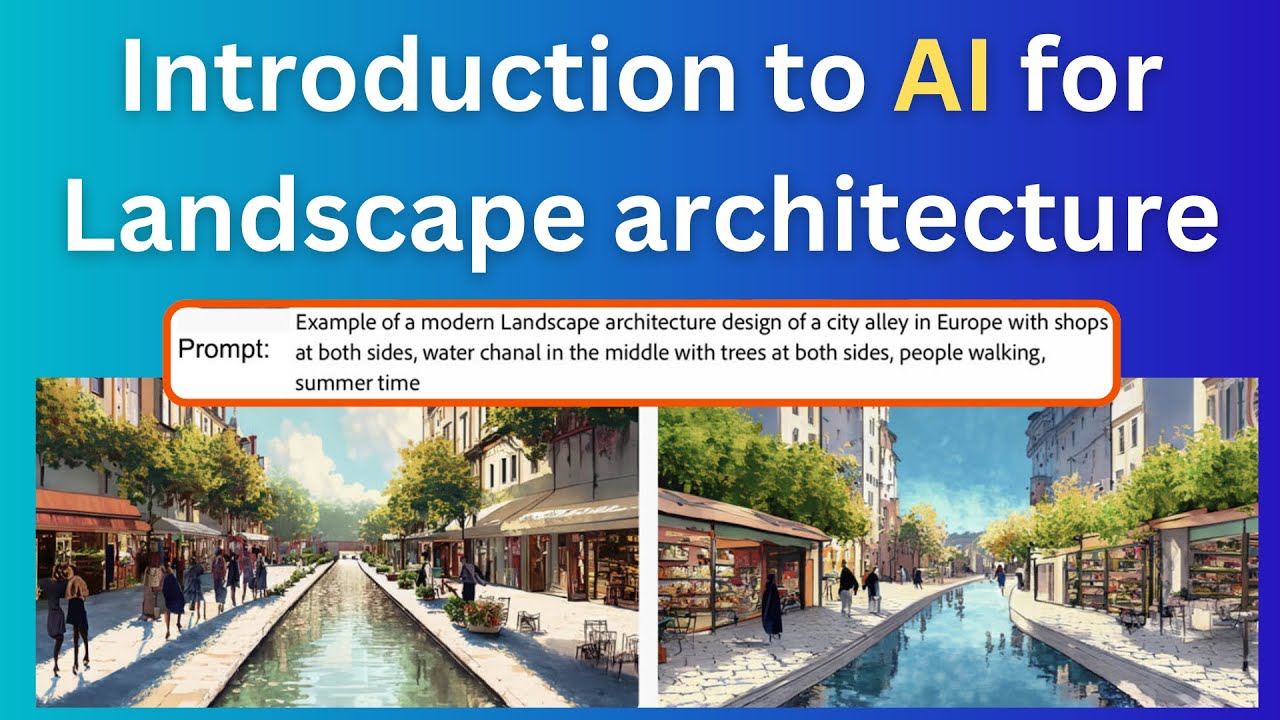 Introduction to AI for Landscape architecture