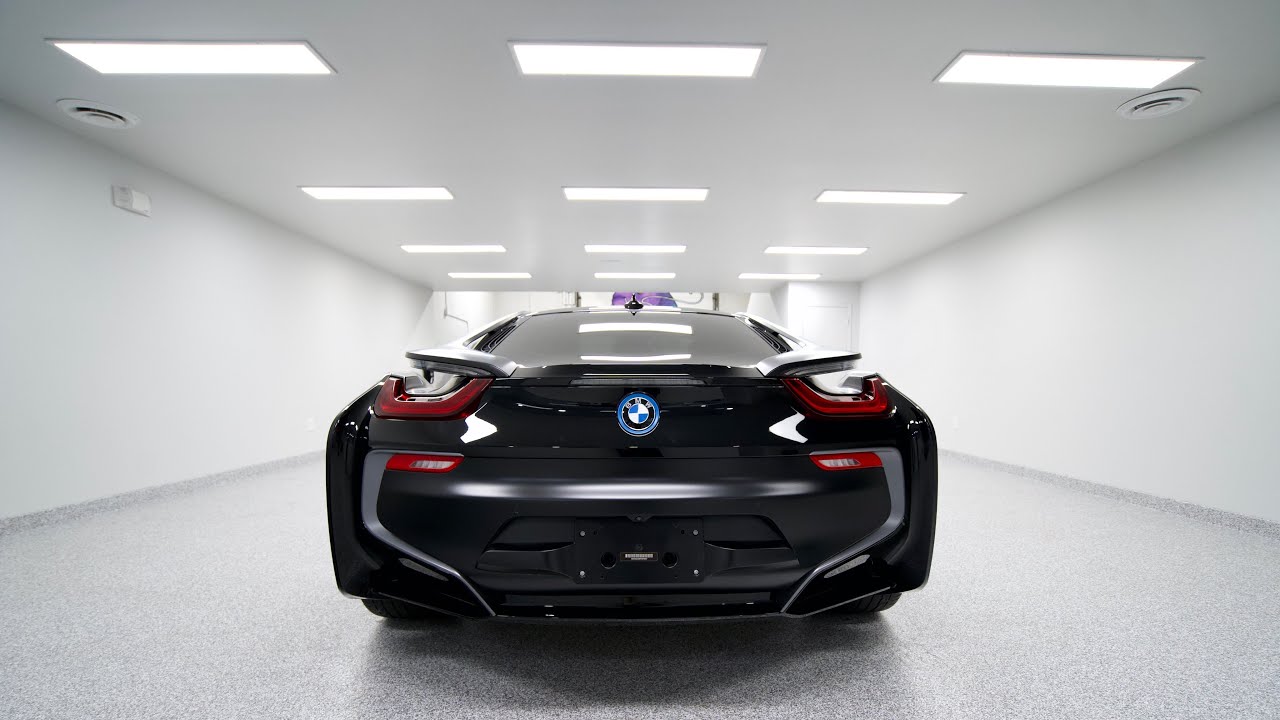FULLY PROTECTING FROZEN BLACK BMW I8 IN XPEL STEALTH!
