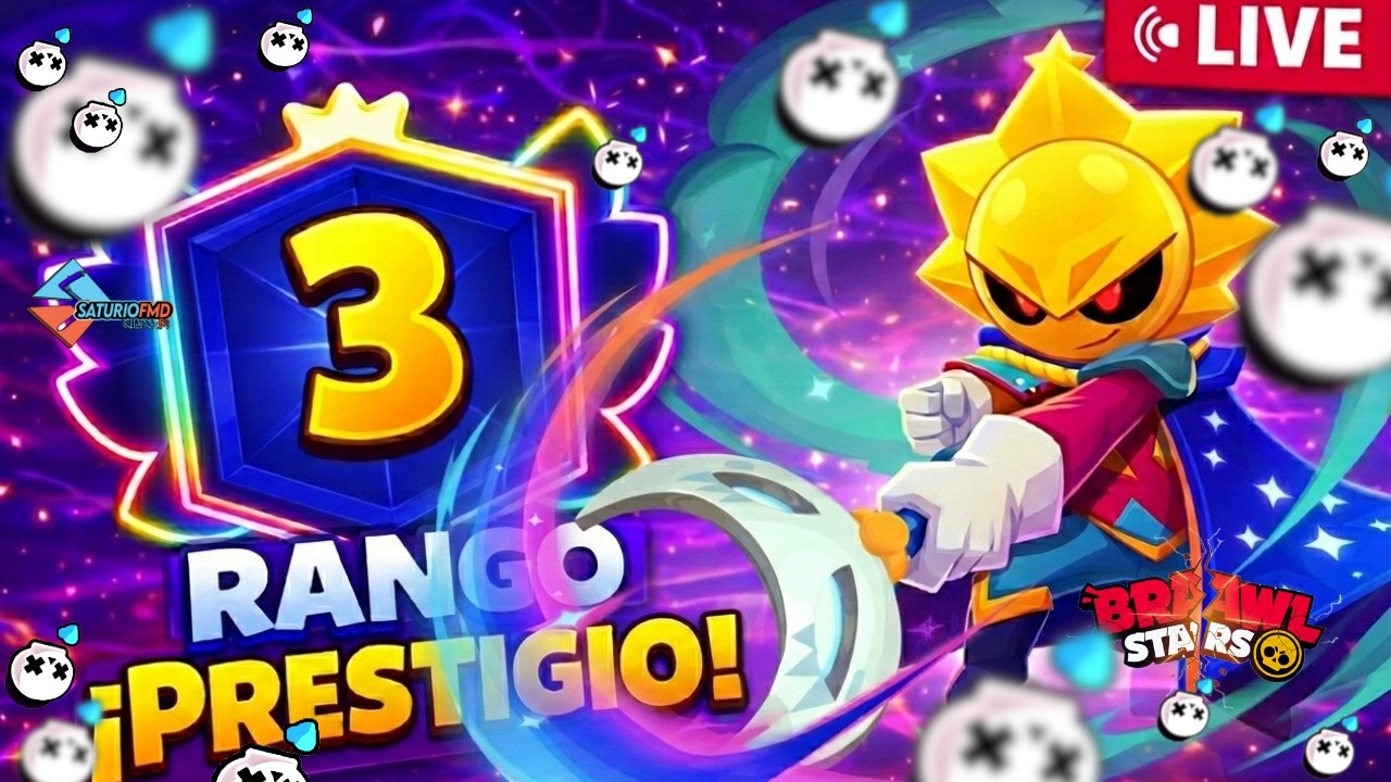 SACANDO EL PRESTIGIO A SIRIUS 🔥 | Brawl Stars EN DIRECTO #saturiofmd
