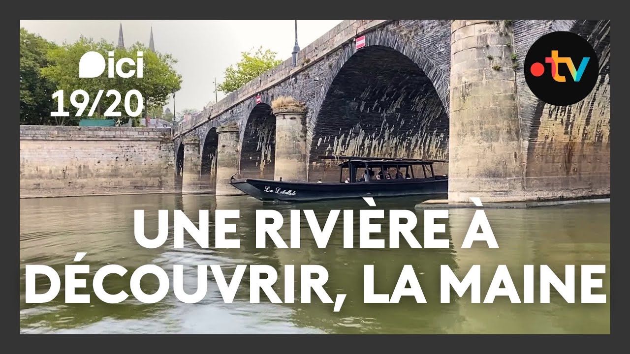 La Maine, la rivière d'Angers, cherche à se faire un nom auprès des touristes et des habitants