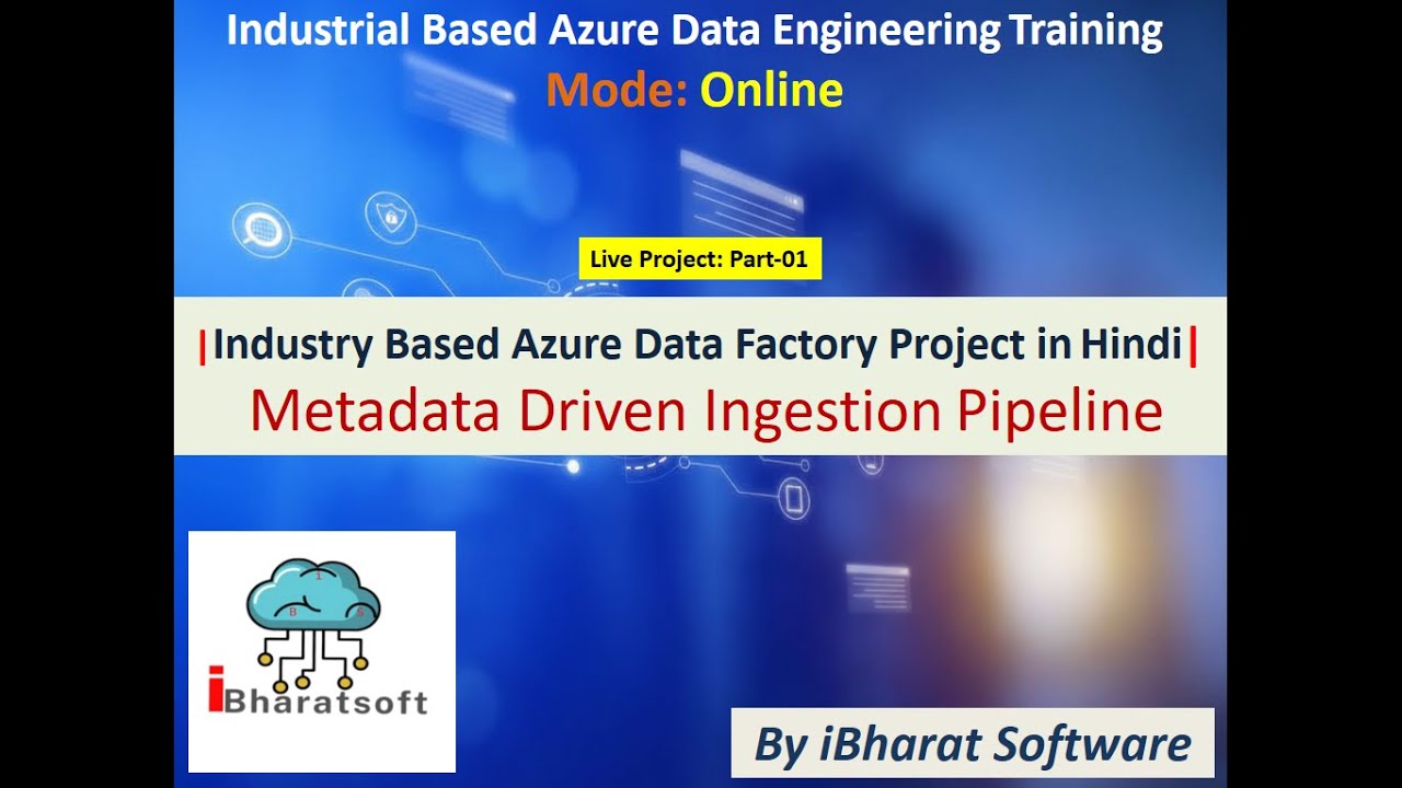 Industry Based Azure Data Factory Project in Hindi | Metadata Driven Ingestion Pipeline Part-01 