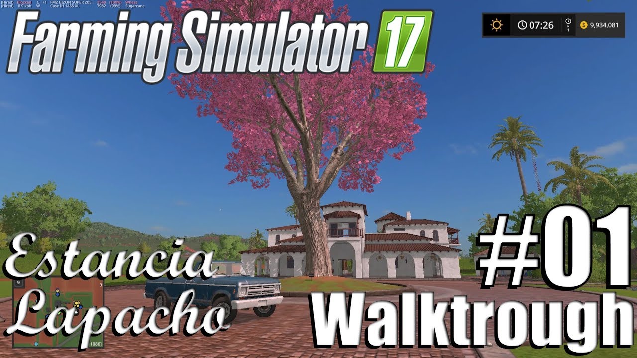 Farming Sim 17 - Estancia Lapacho Walktrough #1