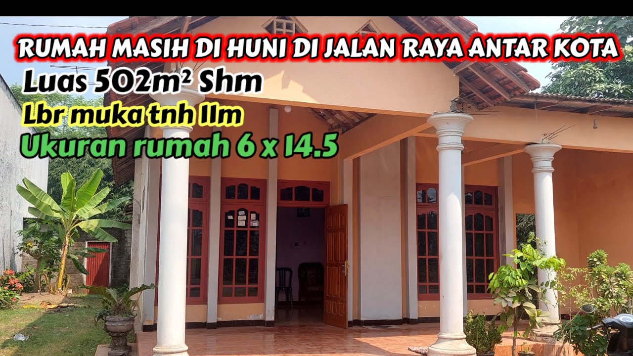RUMAH MASIH DI HUNI DI JALUR ANTAR KOTA