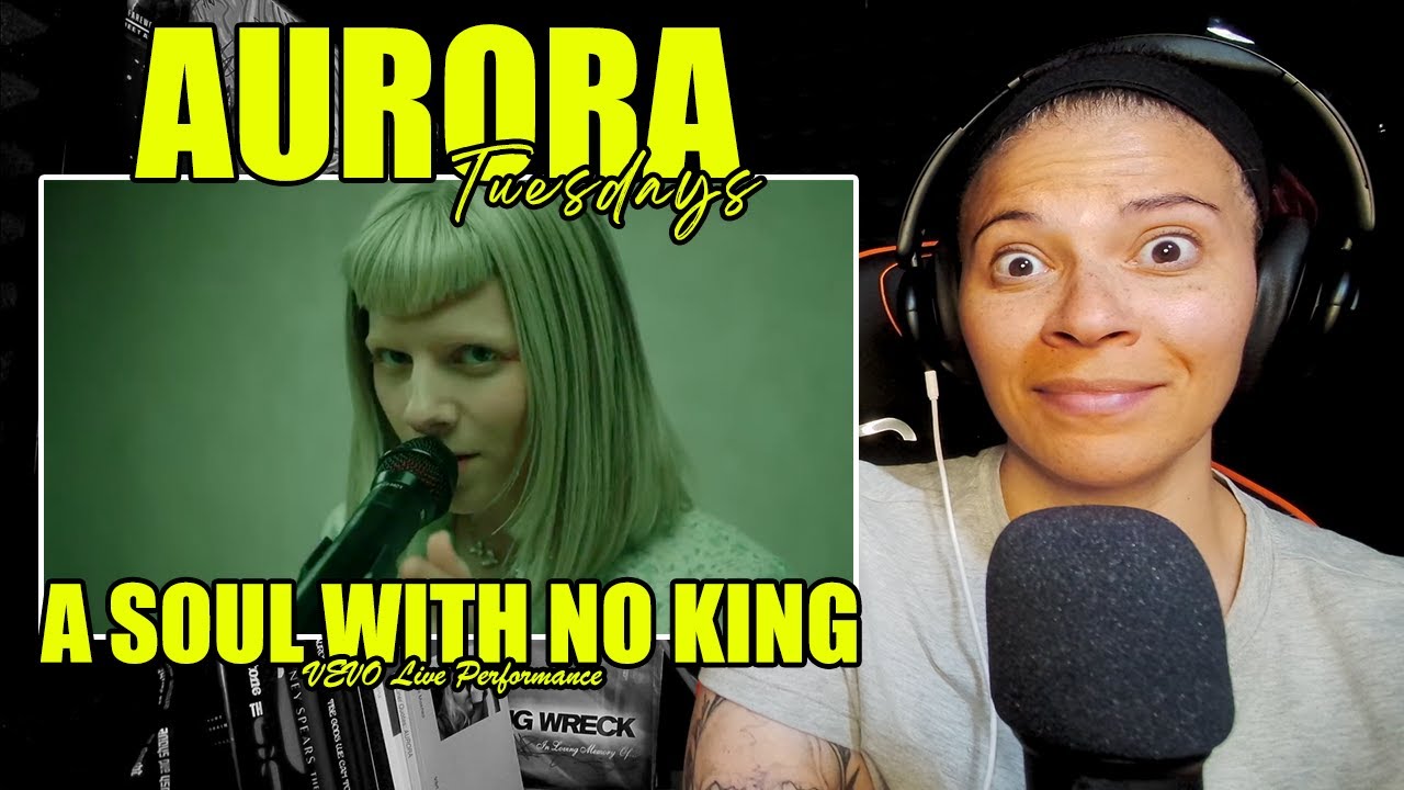 AURORA - A Soul With No King (Live Performance on VEVO) | Reaction