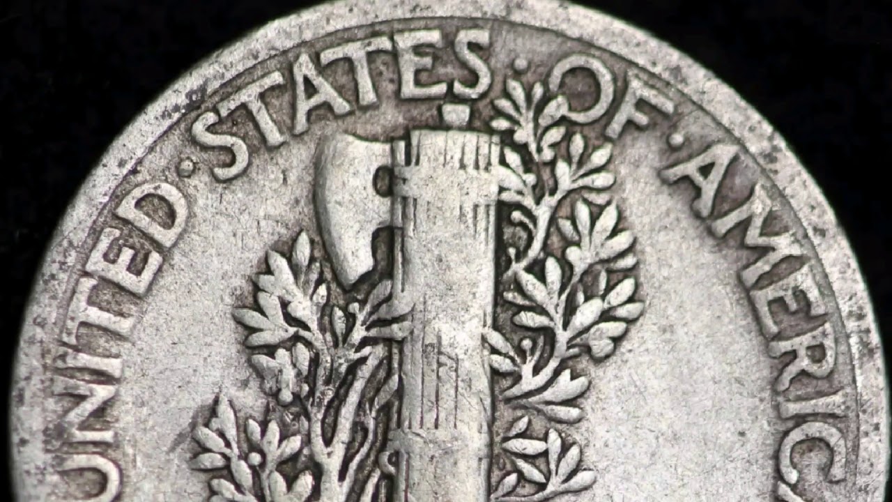 1938 MERCURY DIME: UP TO $28 IN CERTIFIED MINT STATE, AS OF FEBRUARY 2019, NO MINT MARK*PHILADELPHIA