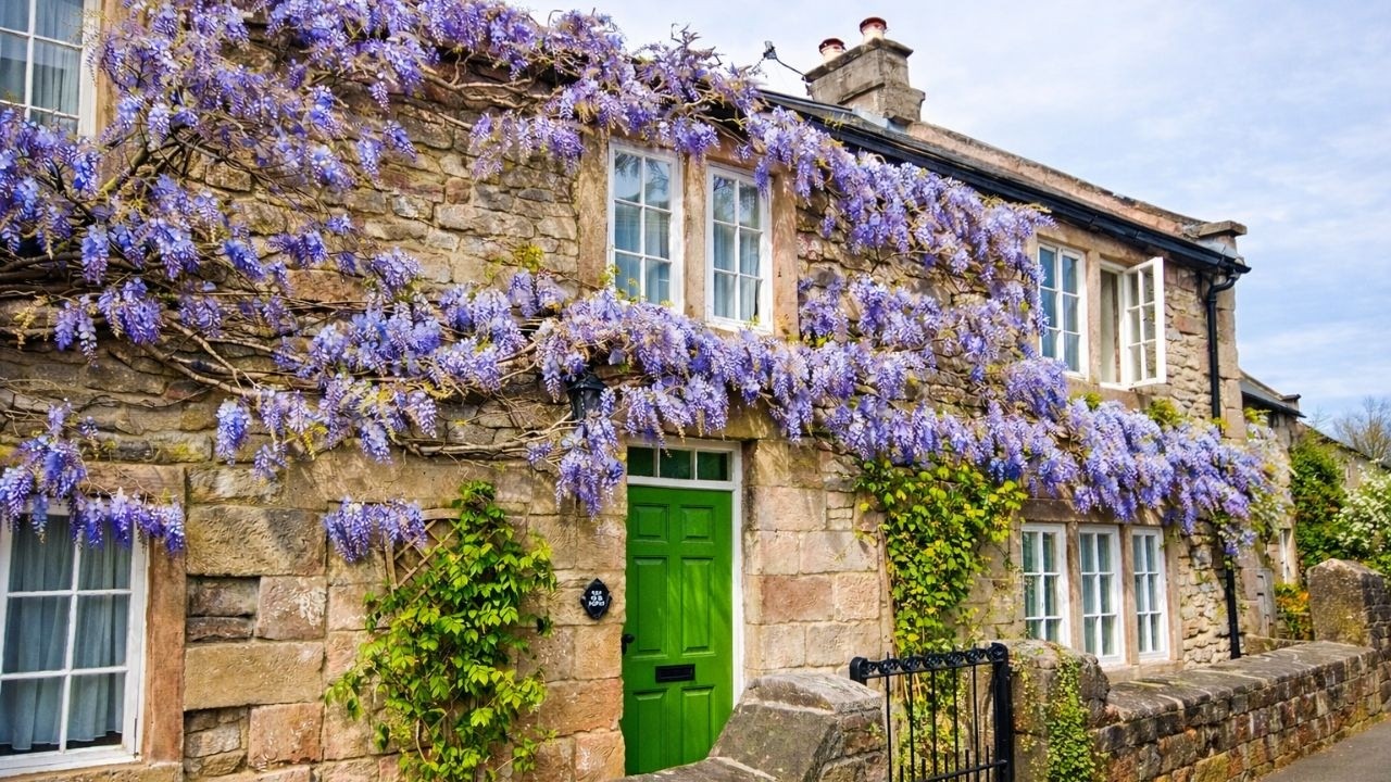 Winster Village Walk, English Countryside 4K