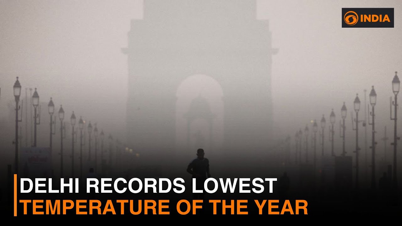 Delhi records lowest temperature of the year | DD India
