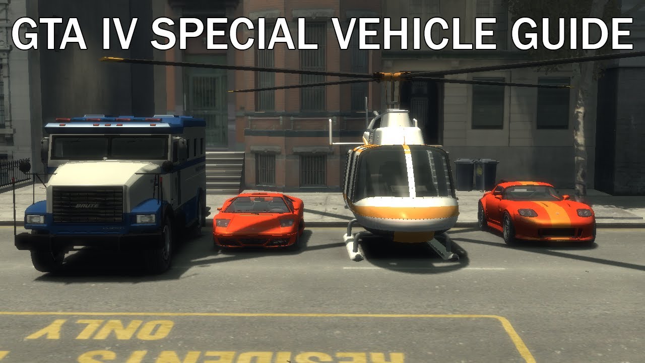 GTA IV Special Vehicle Guide: AP Conversion