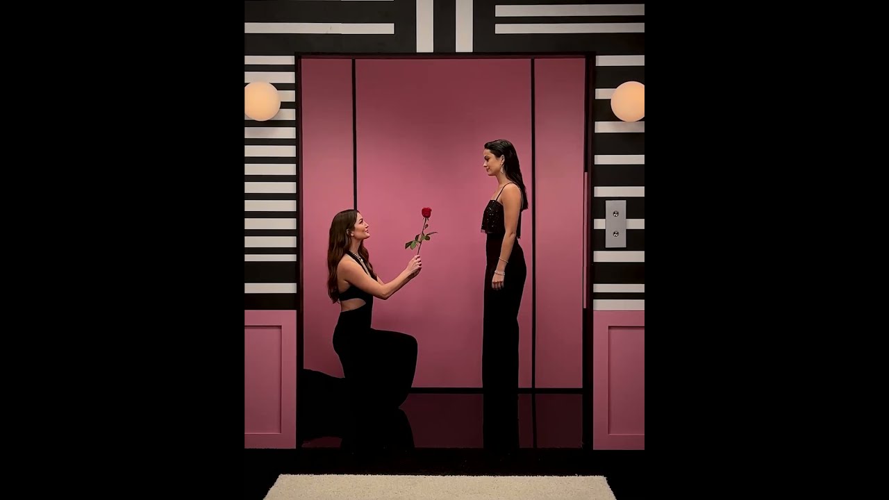 Camila Mendes and Rachel Matthews | 2021 InStyle Awards Elevator | InStyle | 