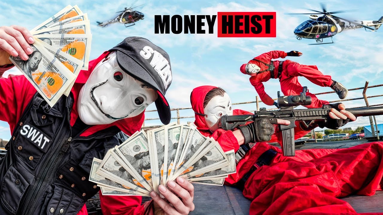 PARKOUR VS MONEY HEIST! 6 | BAD GUYS: No ESCAPE as POLICE close the trap (BELLA CIAO REMIX) Epic POV