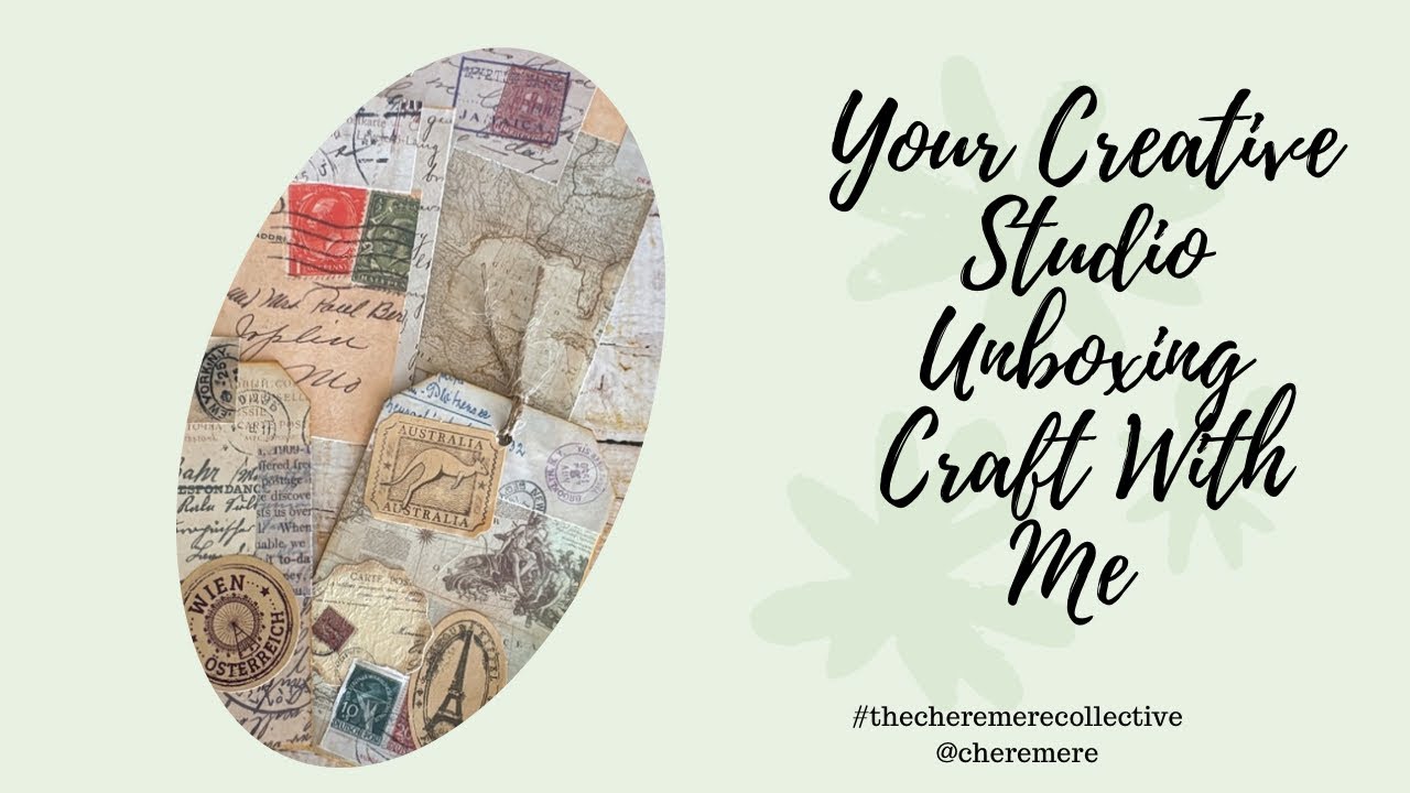 Your Creative Studio | Unboxing 📦📚 & Craft With Me ✂️ #yourcreativestudio #thecheremerecollective