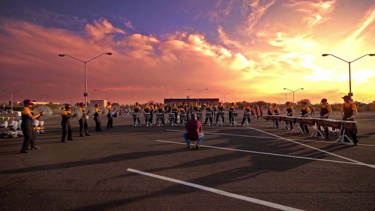 Arizona State University Sun Devil Drumline - In the Lot @ ABODA State Championships 2019