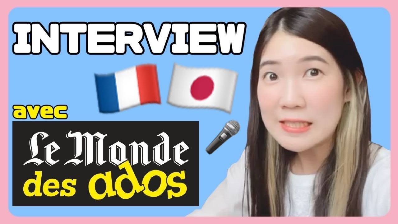 Interview d'une Japonaise qui a vécu en France avec le monde des ados【Enchantée Erica】