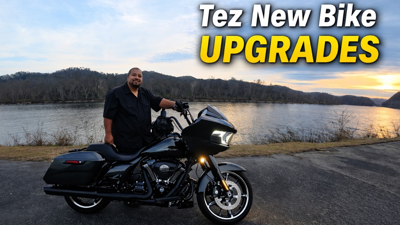 First Upgrades on the New Bike
