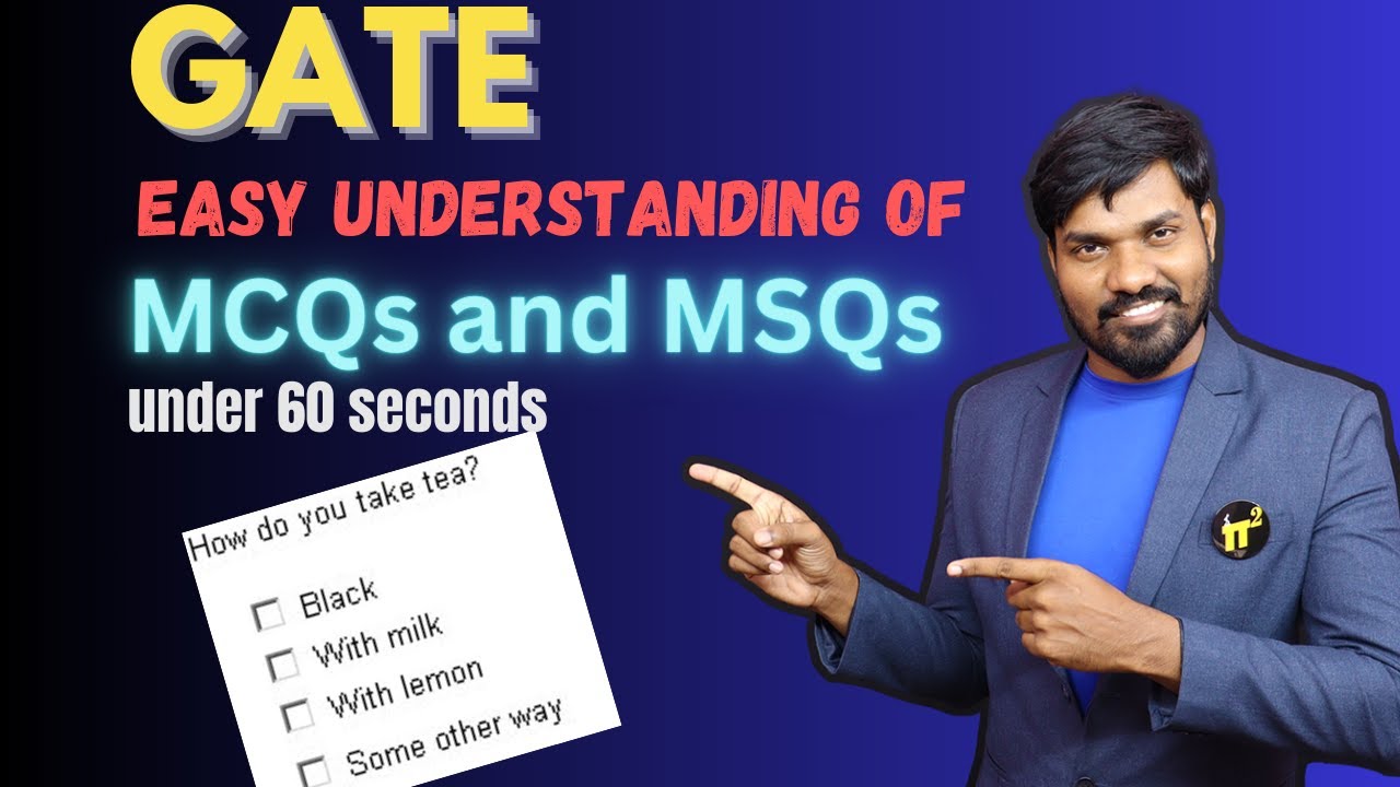 Multiple Select Questions(MSQ) in GATE | MCQs vs MSQs: A Comprehensive Comparison | #MSQ #GATE