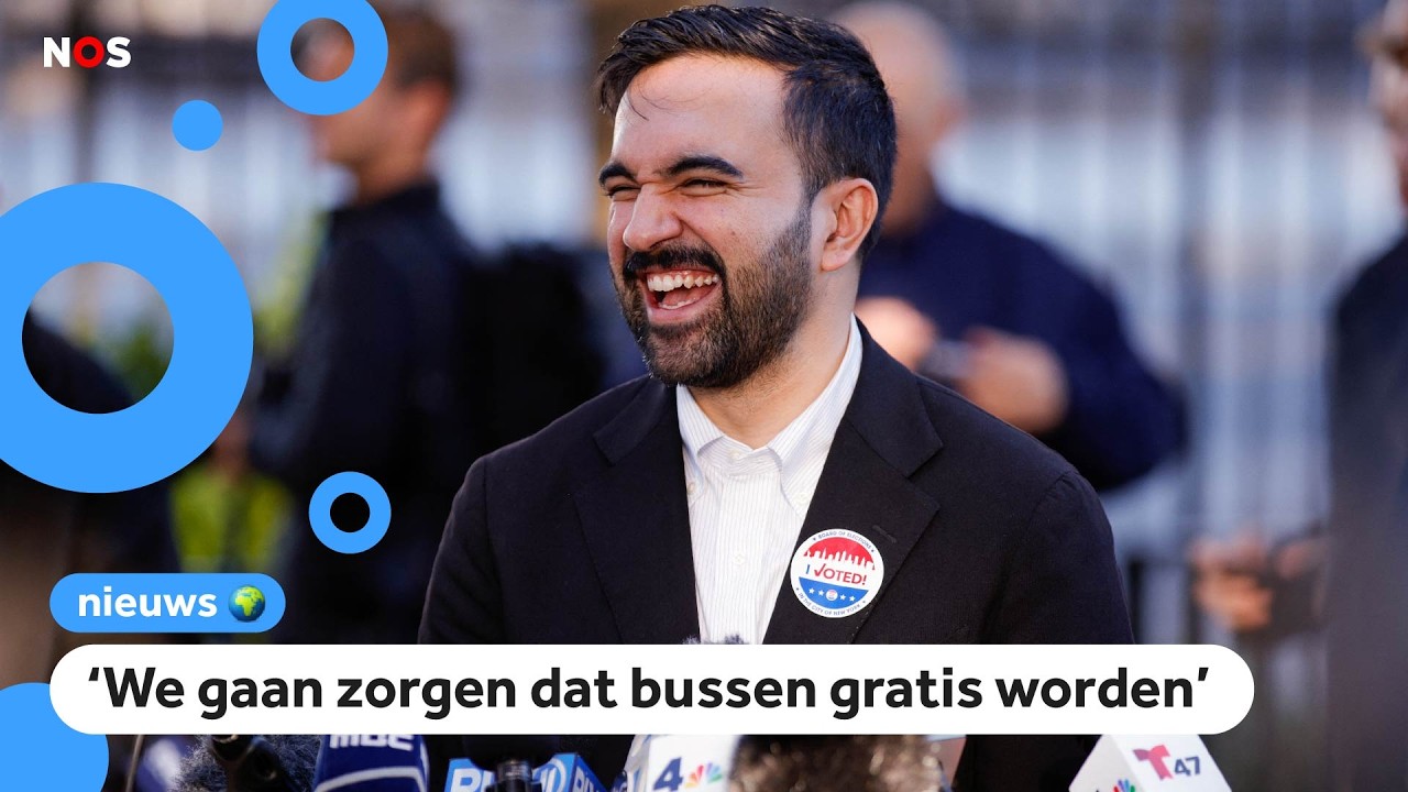 Dit is de nieuwe burgemeester van New York