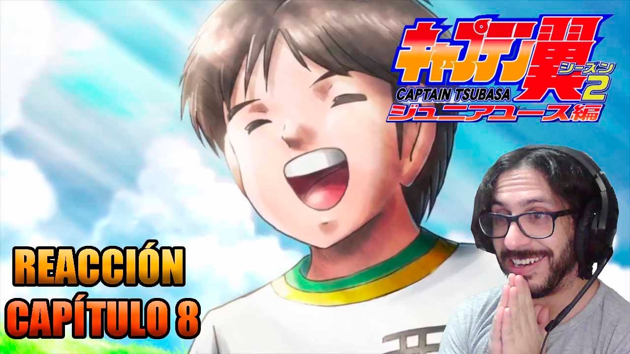 CAPITAN TSUBASA Temporada 2 - Junior Youth Arc |Reacción capítulo 8- Soy Taro Misaki!