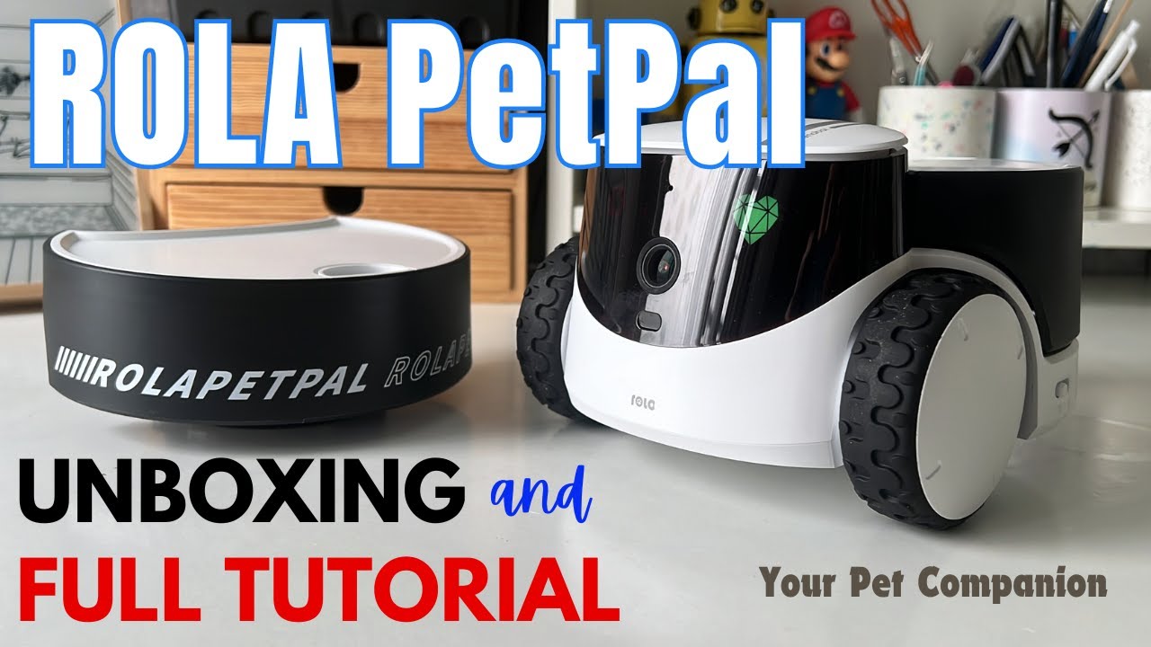 2024 Enabot ROLA PetPal Unboxing | Set Up | Testing | Full App Tutorial | Treat Dispenser | Robot