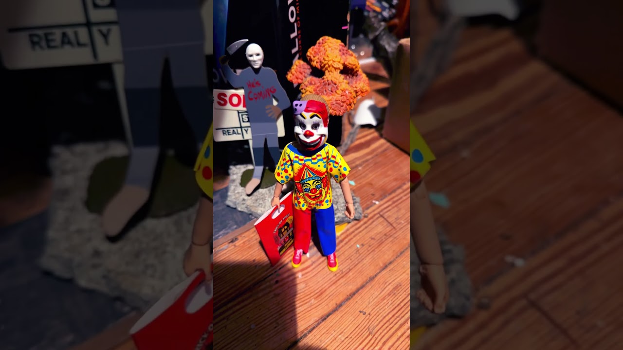 series 6 Neca Ben Cooper Costume Kids, Clown,Wolfman and Monster 