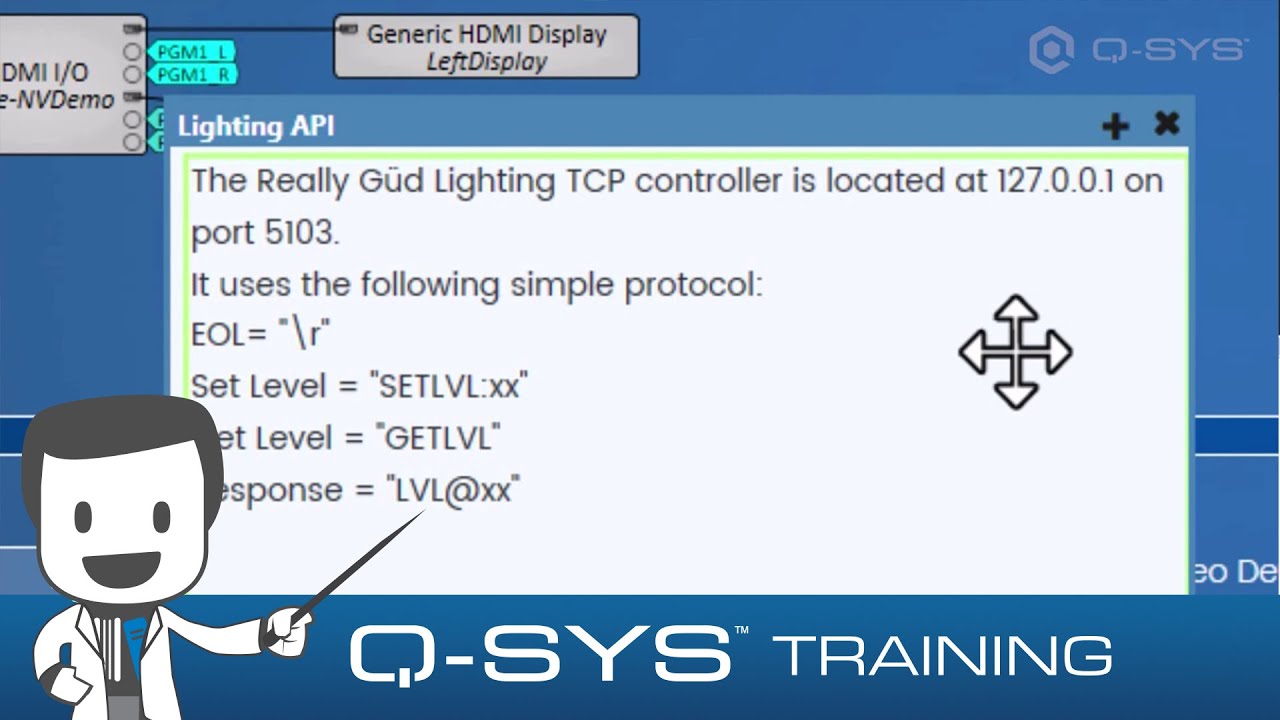 Q-SYS Training | Control and UCI ADVANCED - I1 - Lighting Controls and UCI