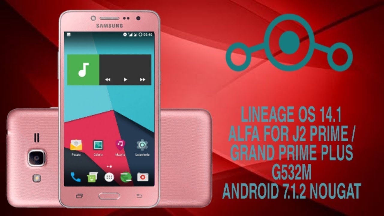 LINEAGE OS 14.1 ALPHA PARA GALAXY J2 PRIME / GRAND PRIME PLUS G532M DE 8GB