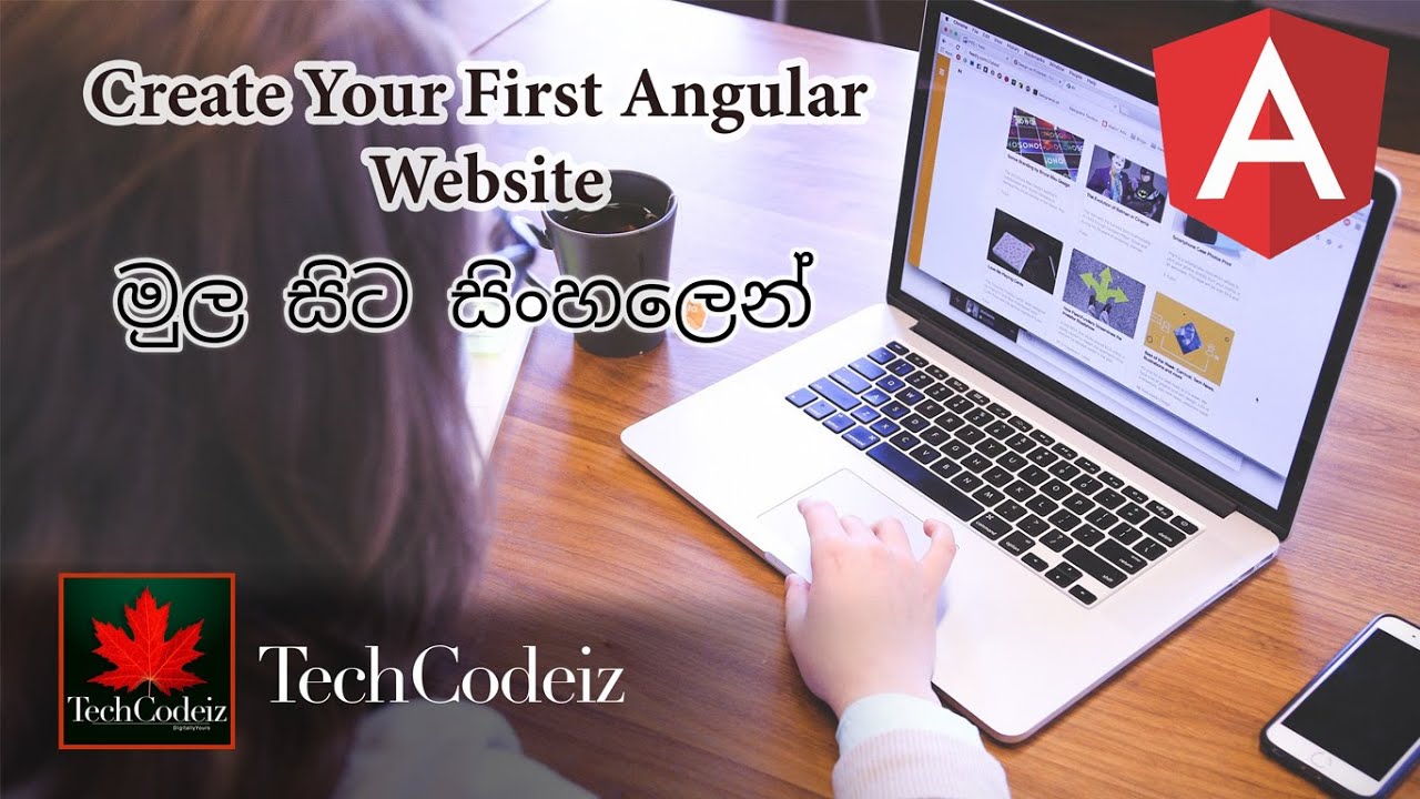 Create an Angular Website | Angular වෙබ් අඩවියක් සාදා ගන්නේ කෙසේද | Angular website in Sinhala