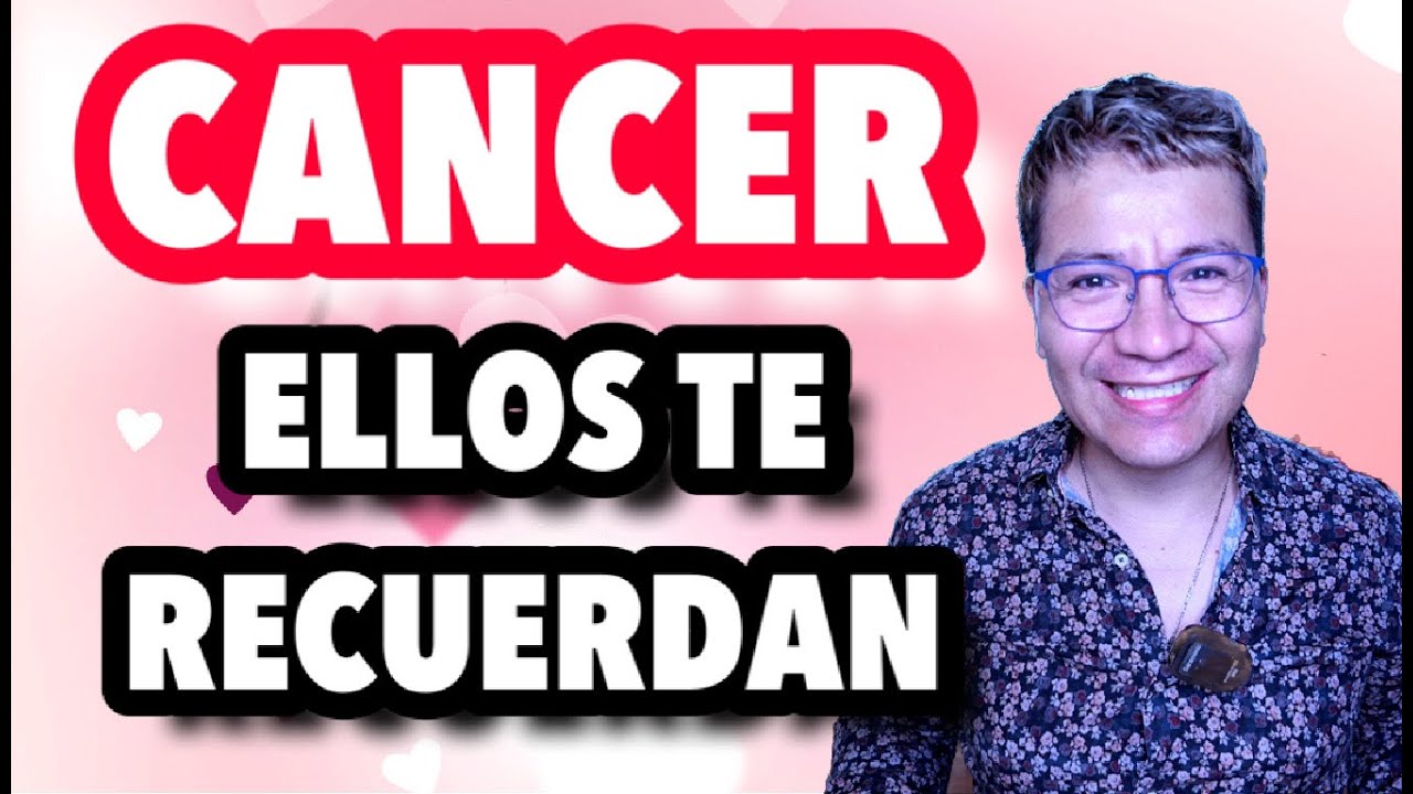 CÁNCER ♋️ SON FRIOS CONTIGO 😱PERO TE AMAN Y TE BUSCARAN