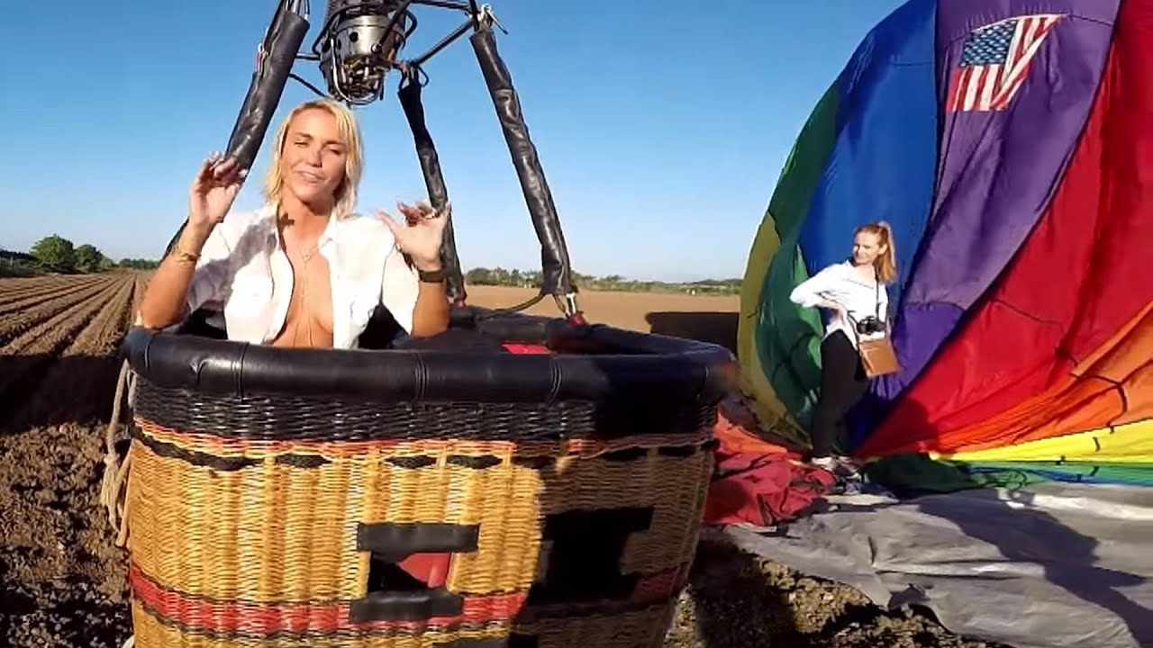 Jenny Scordamaglia / Hot Air Balloon Ride Adventure! - Miami TV