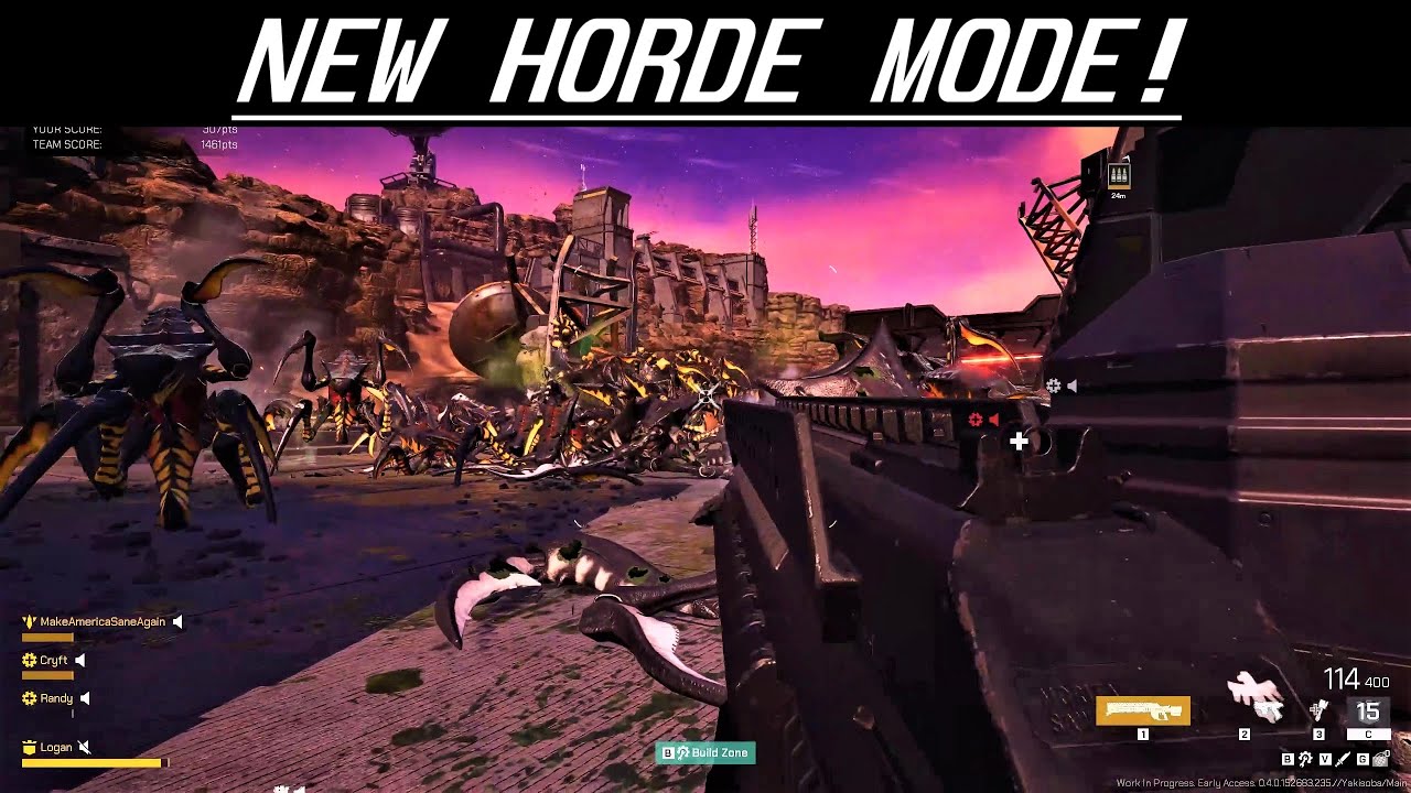 New Horde Mode! 10 Waves of Chaos! | Starship Troopers: Extermination