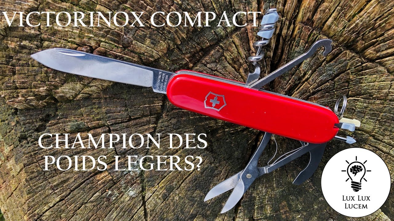 Victorinox Compact (1.3405), le couteau suisse champion des poids légers? #victorinox #edc