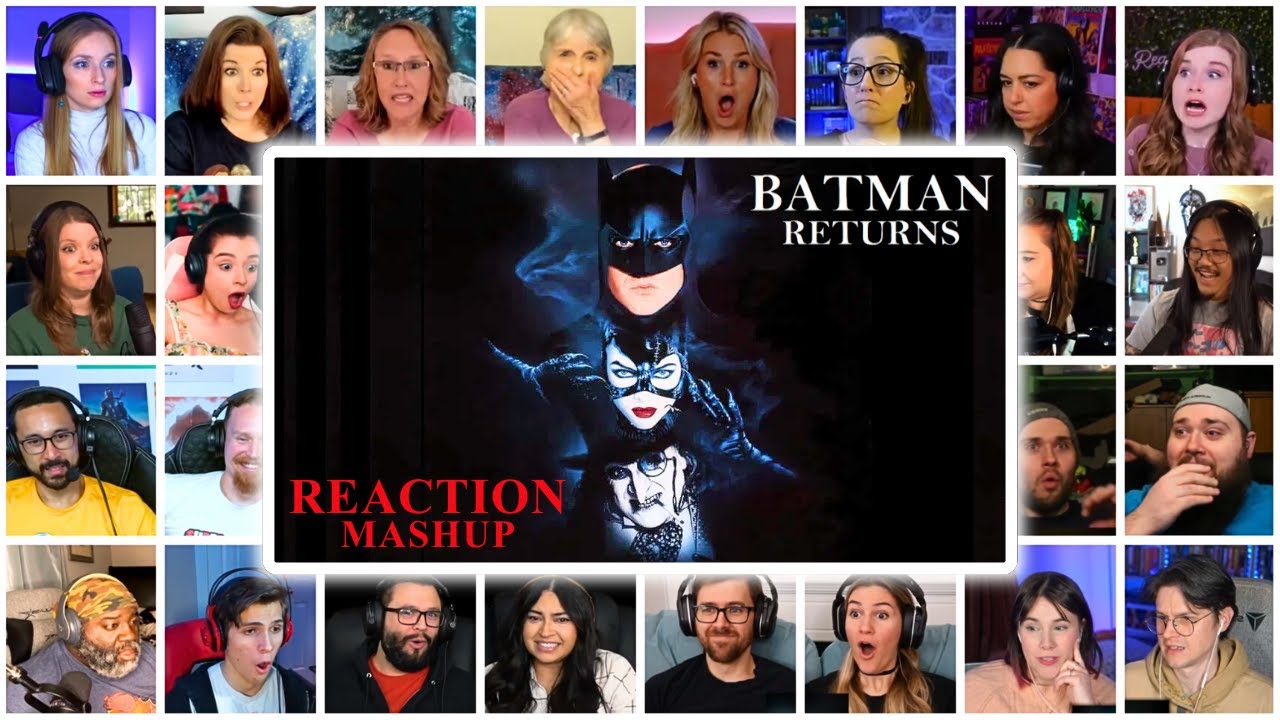 Batman Returns (1992) - FULL MOVIE Reaction Mashup!