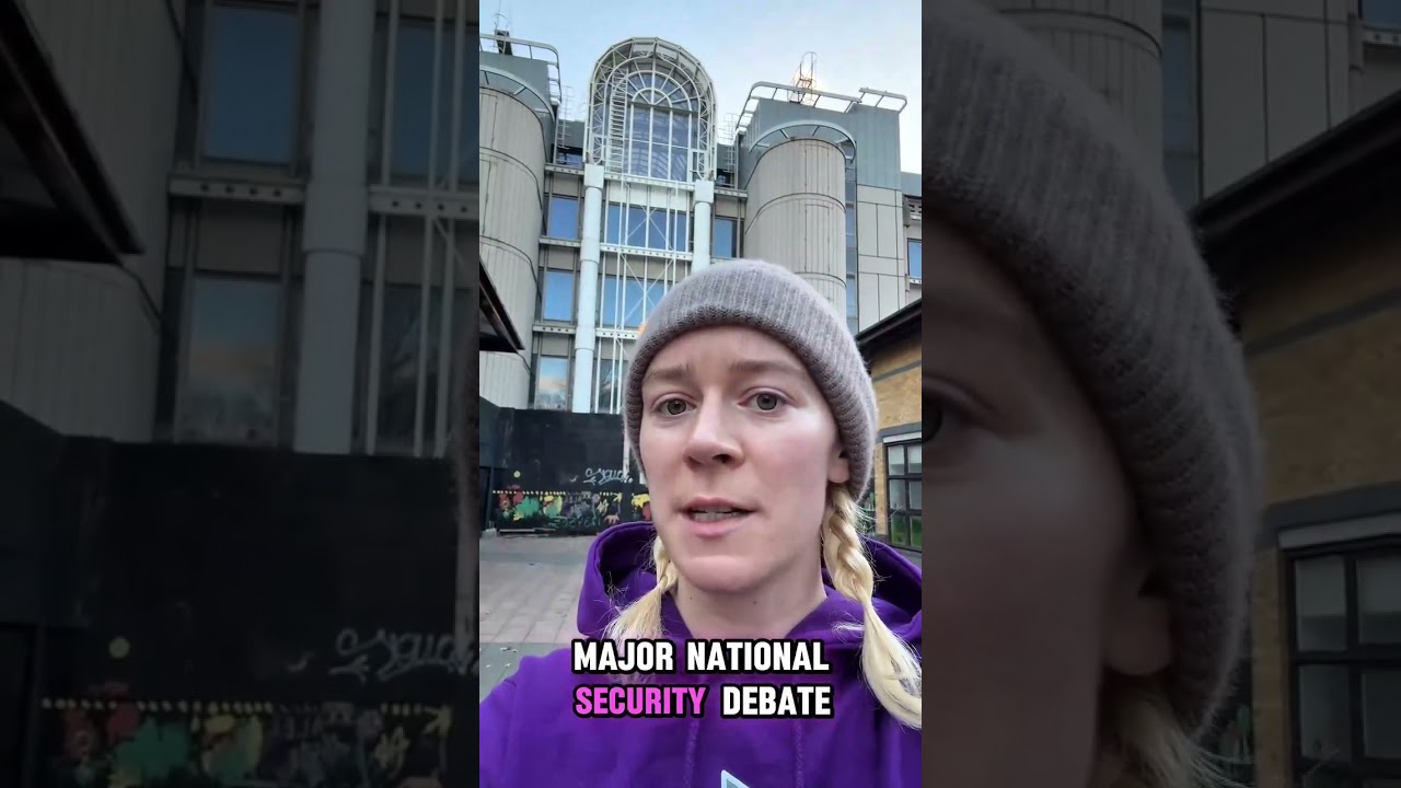 Outside China's New Mega Embassy