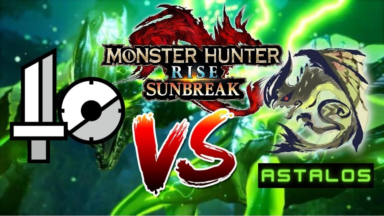 Monster Hunter Rise:: Sunbreak-- Me(Sword and Shield) Vs Astalos #monsterhunter #gaming #gameplay
