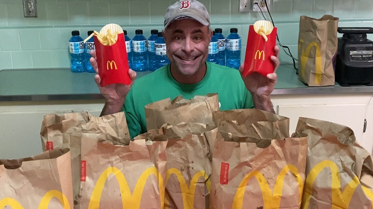 30 больших порций картофеля фри от McDonald's | Челлендж «30 за 30»