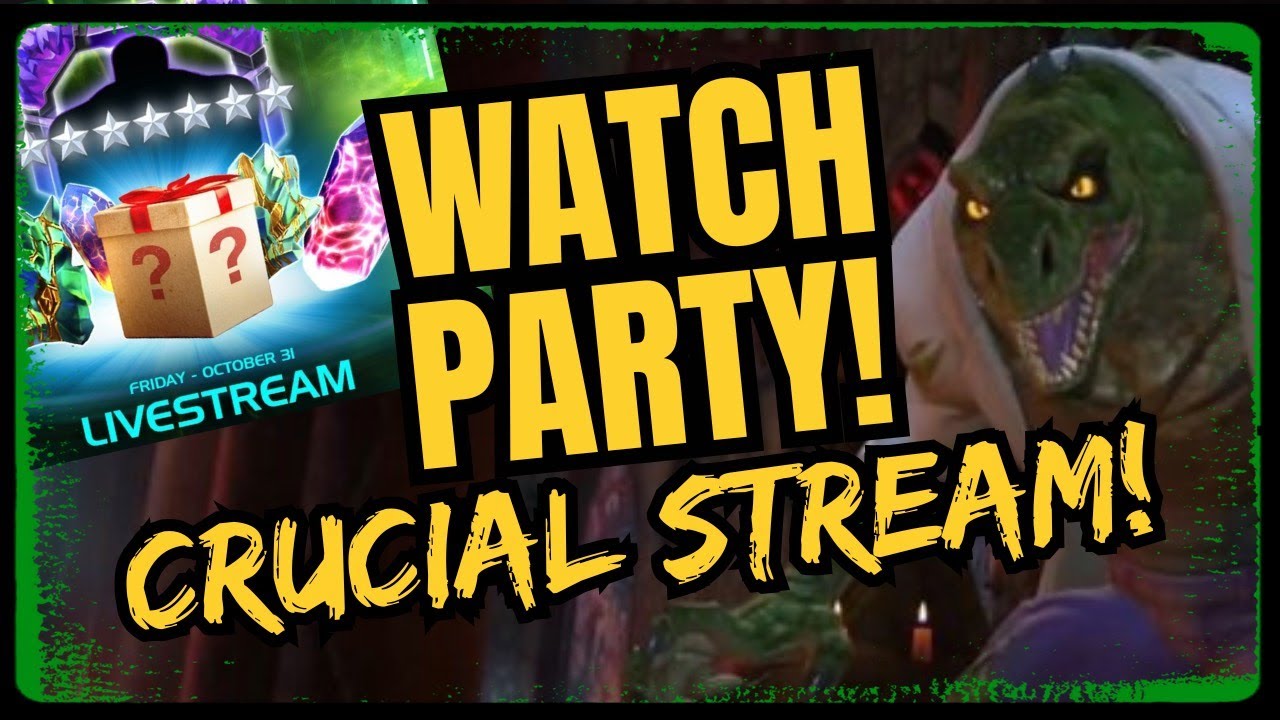 This Will Be A Huge Stream! November Update Watch Party! Marvel Contest Of Champions!